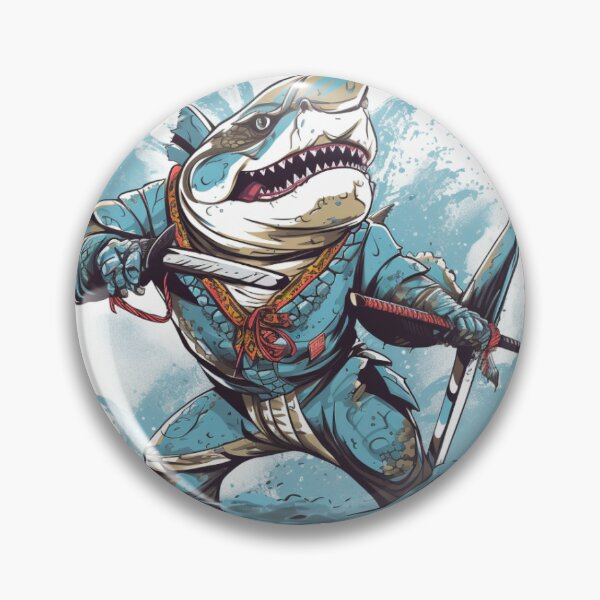 Item preview, Ccc3c_Samurai Shark_13 designed and sold by CritterCuties.