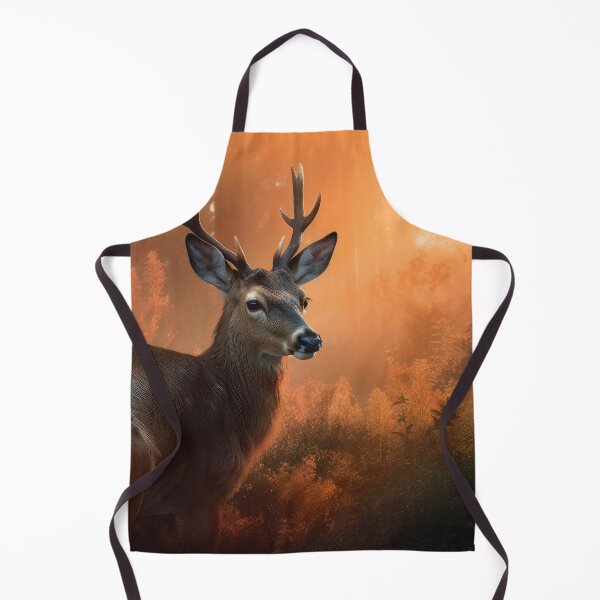 Item preview, Young Male Deer in Autumn Forest designed and sold by NoWayy.
