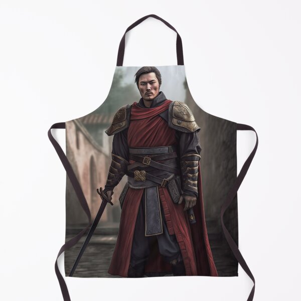 Item preview, Warrior from the Far East Kingdom Standing in the Street Wielding a Sword designed and sold by NoWayy.