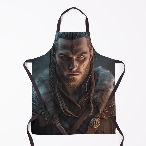 Item preview, Close-up of a Warrior of the Northern Realms designed and sold by NoWayy.