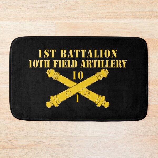 Item preview, Army - 1st Battalion, 10th Field Artillery w Branch designed and sold by Military Insignia Products.