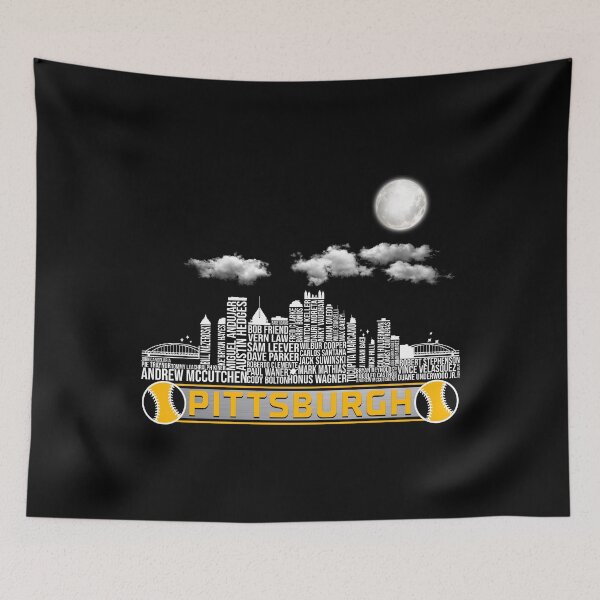 Item preview, The legends that make up the history of Pittsburgh City skyline baseball designed and sold by Calftrailing.