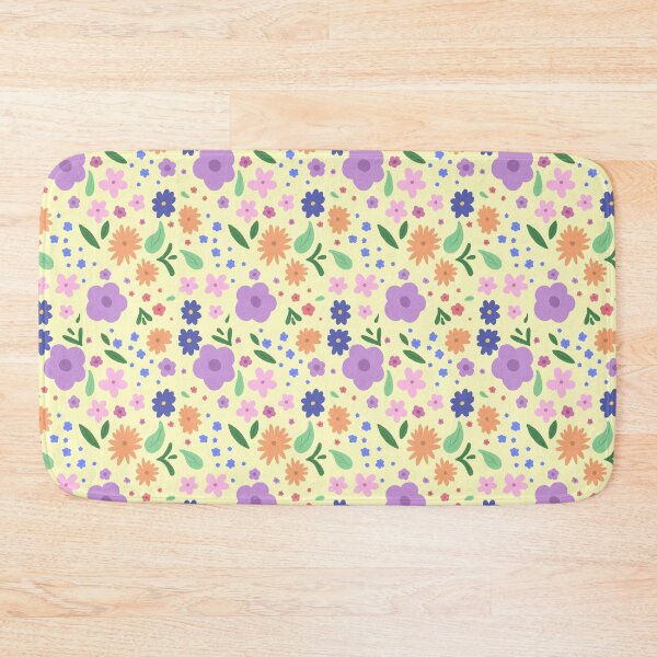 Item preview, Cute Pastel Yellow Flower Print designed and sold by MagicallyStagey.