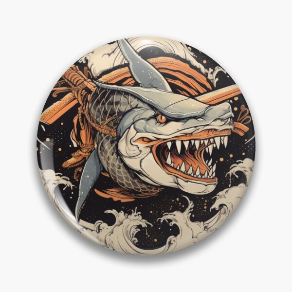 Item preview, Ccc3c_Samurai Shark_21 designed and sold by CritterCuties.
