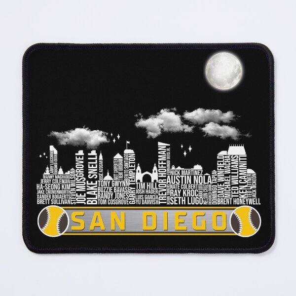 Item preview, The legends that make up the history of San Diego City skyline baseball designed and sold by Calftrailing.