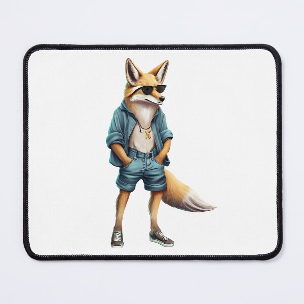 Aperçu de l'œuvre Hipster Fox V9 créée et vendue par HipsterAnimals.