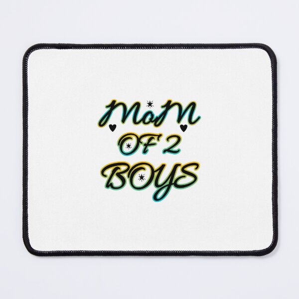 Item preview, MOM OF 2 BOYS designed and sold by RendoRed.