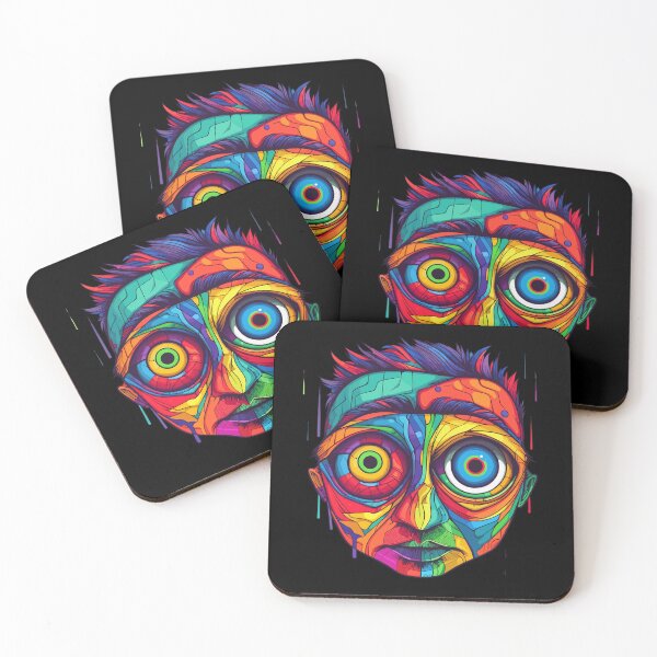 Item preview, Psychedelic Face designed and sold by mixzer.