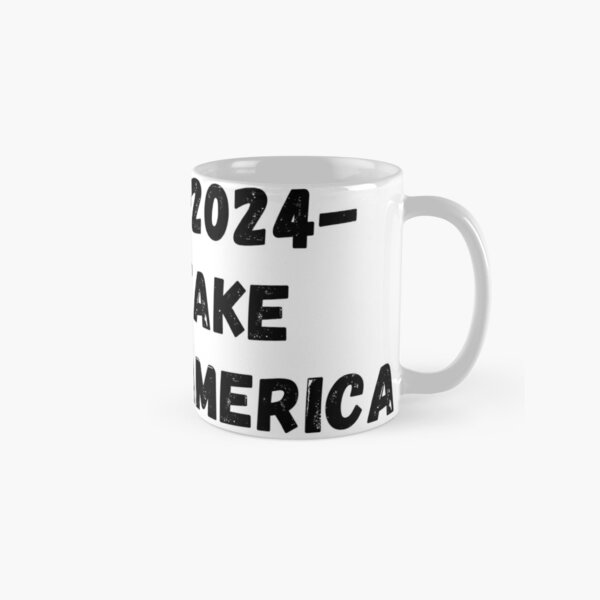 Trump Take America Back 2024 Election Logo Front & Back Coffee Mug