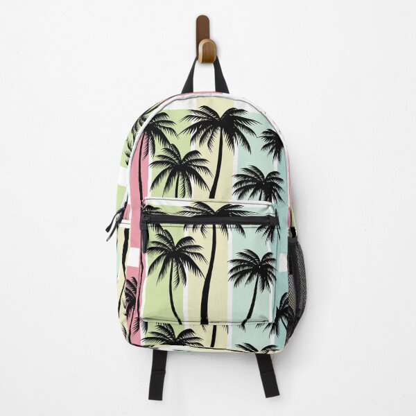 Item preview, Retro Art Deco Style Summer Vacation Tropical Palm Trees designed and sold by Dibble Dabble Designs.