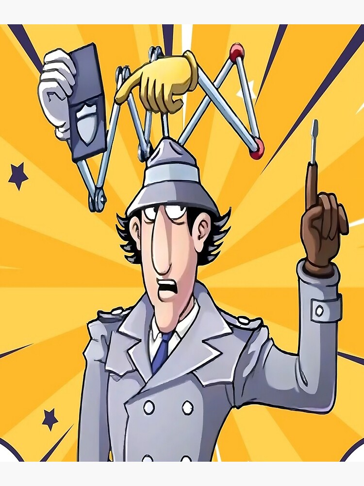 Inspector Gadget Art Print for Sale by thuphi