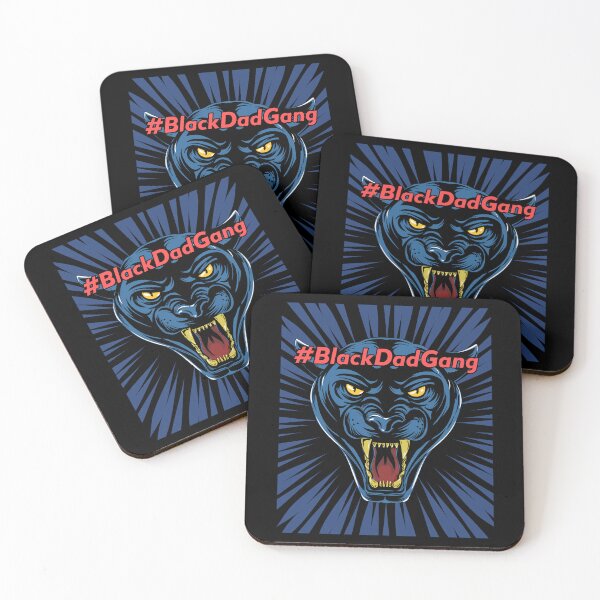 Item preview, #BlackDadGang Panther Father's Day designed and sold by Winter--Flowers.