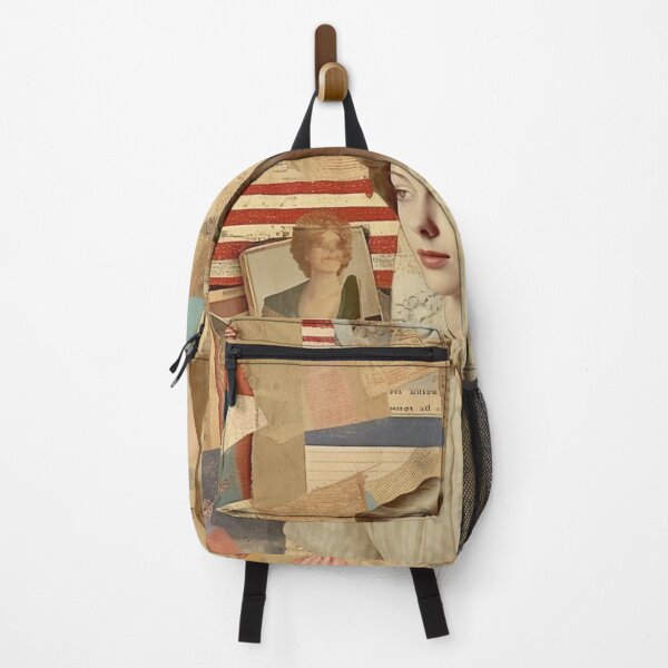 Item preview,  America Retro Vintage Patchwork of Americana Pattern Collage designed and sold by BrandonArtWorld.
