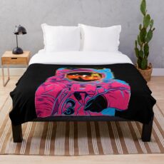 Manta Astronauta arco iris Trippy