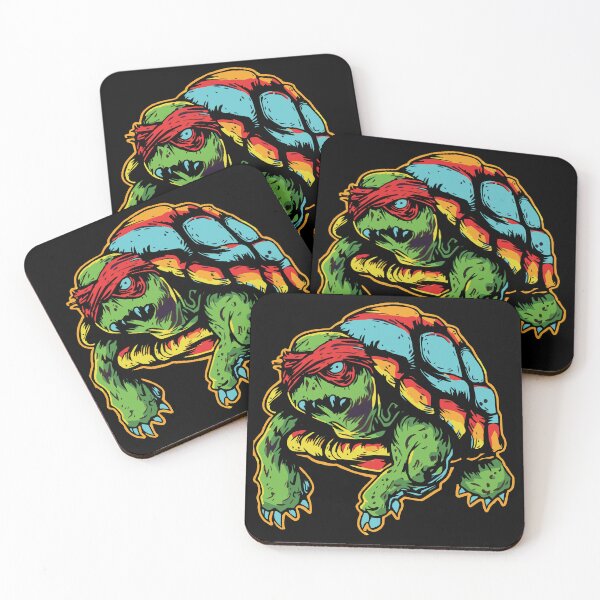 Item preview, Horror Zombie Scary vintage Turtle Design designed and sold by ScaryTeddybear.
