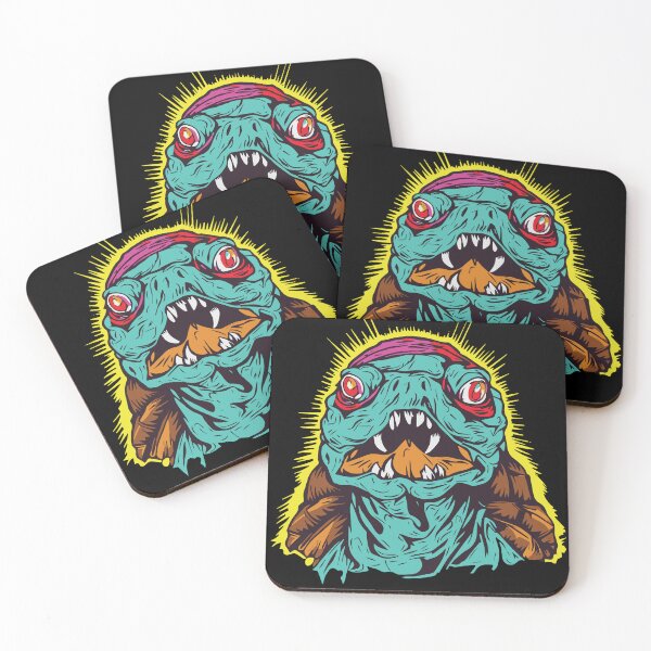 Item preview, Horror Zombie Scary vintage Turtle Design designed and sold by ScaryTeddybear.