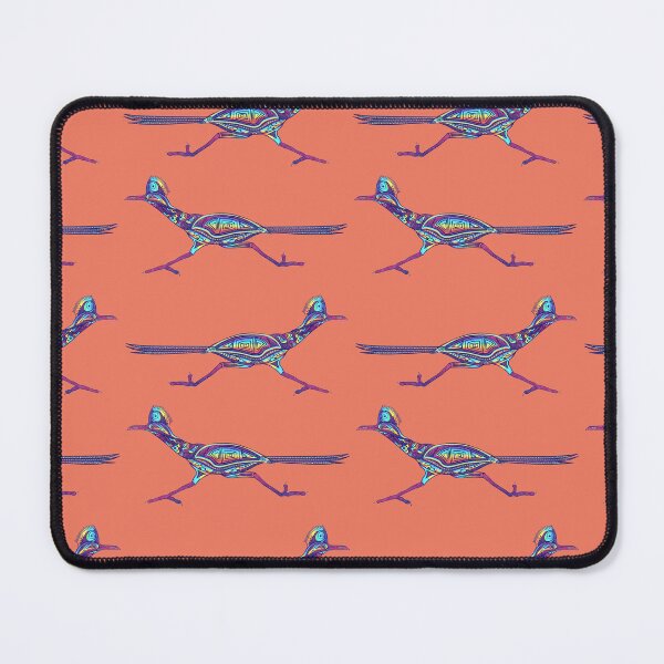 Item preview, Rainbow Roadrunner Peach pink designed and sold by Caummon Thread.