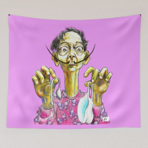 Item preview, Salvador Dali in pajamas designed and sold by Graficticia.
