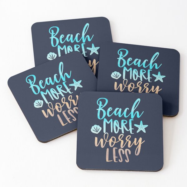 Item preview, Beach More Worry Less designed and sold by AvrgJane.