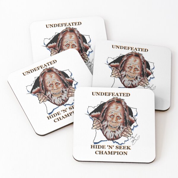 Item preview, Bigfoot, Undefeated Hide N Seek Champion designed and sold by Michael Dijamco.