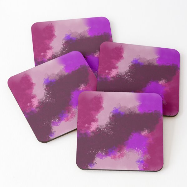 Item preview, Magenta Clouds - Purple Red Violet Magenta Abstract designed and sold by Joey Santiago.
