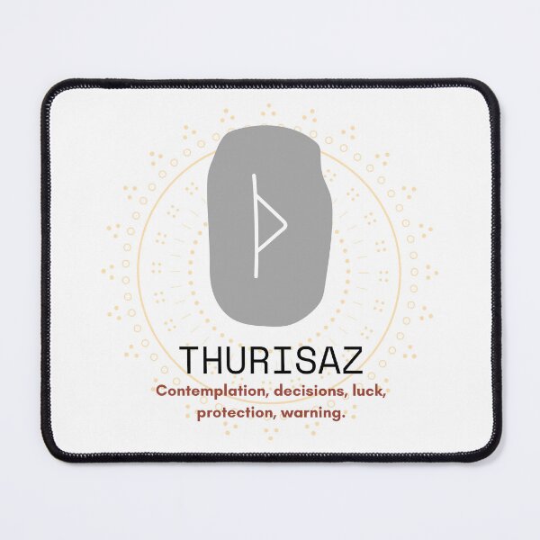 Item preview, Thurisaz - The Thorn Rune designed and sold by WrenCemetery.