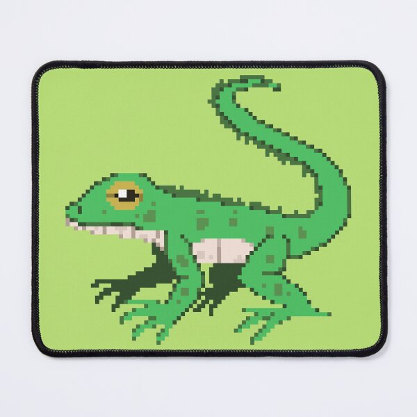 Artikelvorschau, Eidechsen-Pixel-Kunst entworfen und verkauft von Kaiko-Roku.