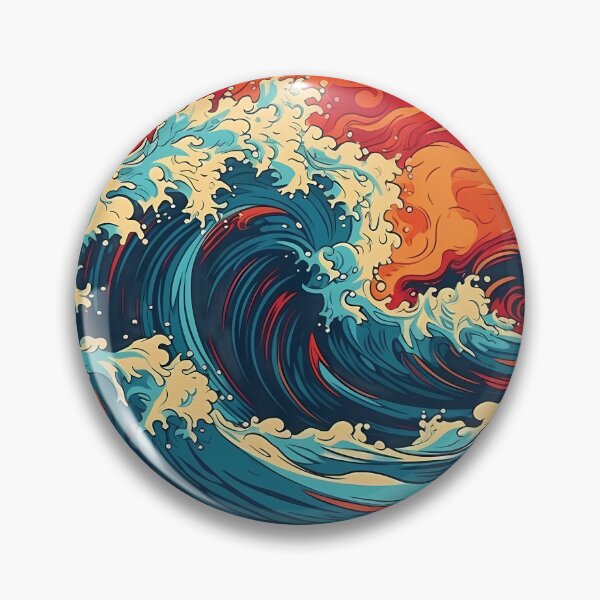 Artikelvorschau, Wave Rider T-Shirt-Design entworfen und verkauft von ArtOutlaws.