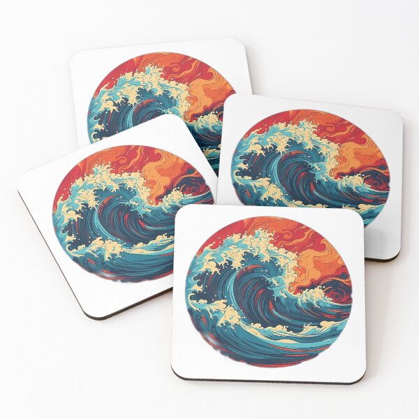 Item preview, Wave Rider T-Shirt Design designed and sold by ArtOutlaws.