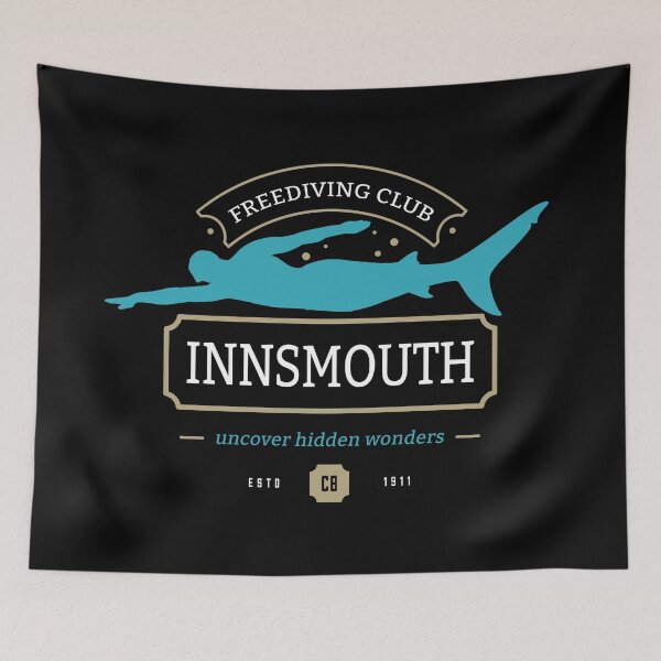 Item preview, Diving Club Innsmouth Lovecraftian designed and sold by GEEK-FACTORY-EU.