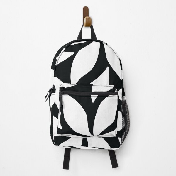 Item preview, Claudia Flores Black and White Simple Retro Flower Pattern designed and sold by ClaudiaFlores.