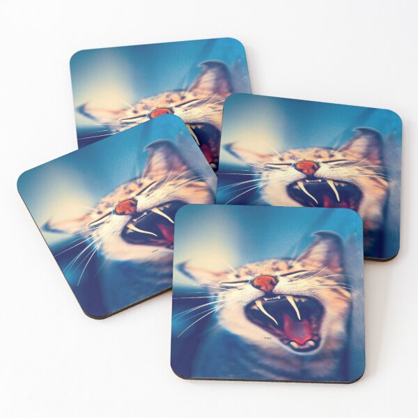 Artikelvorschau, ANGRY CAT in ABSTRACT - dePace' entworfen und verkauft von mrpropcake.