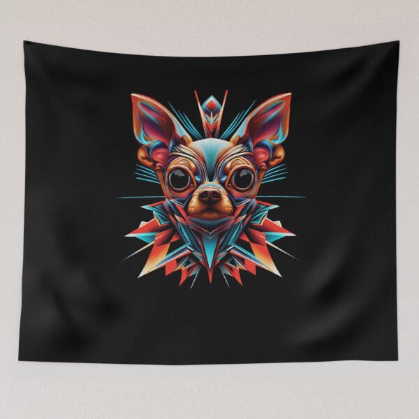 Item preview, Wicked Chihuahua Dog God No.6 designed and sold by MadHouseVisions.