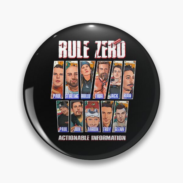 Item preview, The New Rule Zero Crew - Edición "Saturday Morning Cartoons" designed and sold by RPTHOR.
