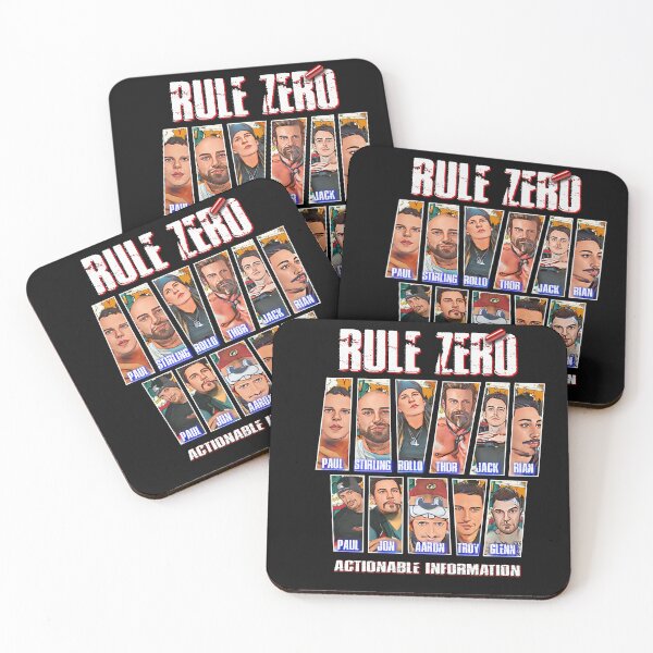 Item preview, The New Rule Zero Crew - "Saturday Morning Cartoons" Edition designed and sold by RPTHOR.