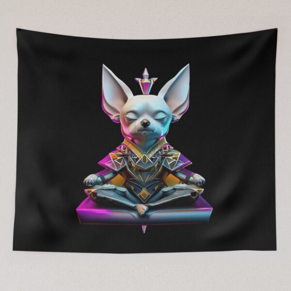 Item preview, Chihuahua Dog God No.7 designed and sold by MadHouseVisions.