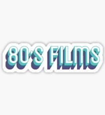80's Films Sticker