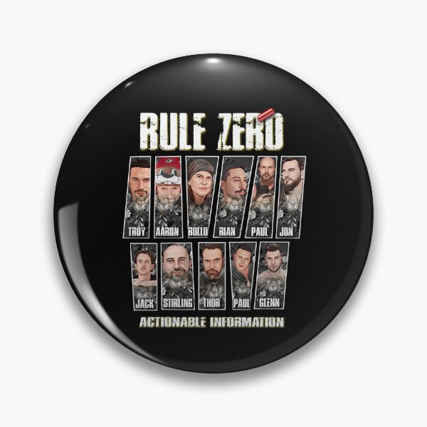 Item preview, The New Rule Zero Crew - Edición "Solid Ink" designed and sold by RPTHOR.