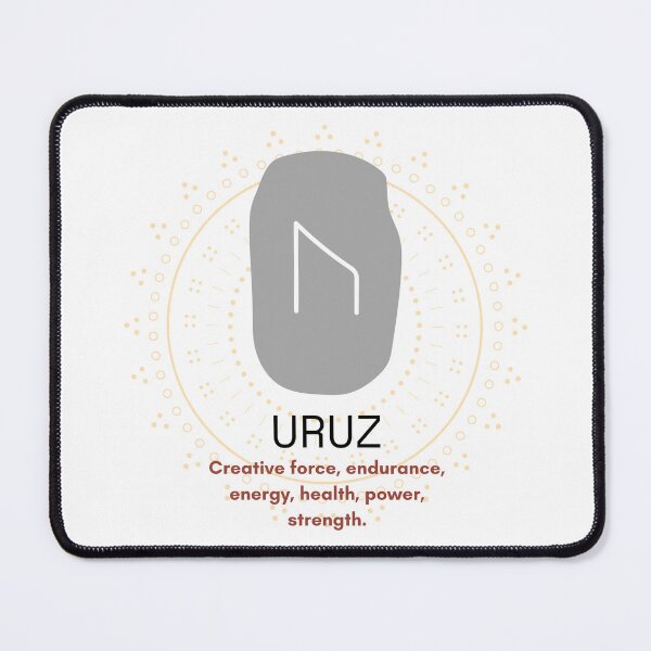 Item preview, Uruz - The Strength Rune designed and sold by WrenCemetery.