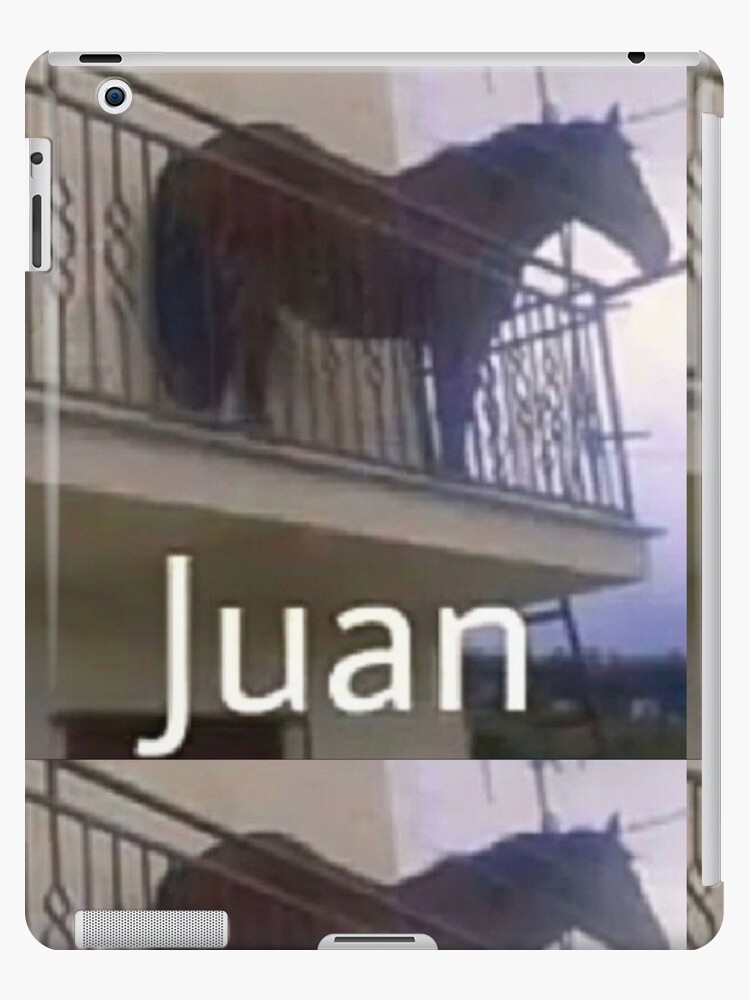 Juan Horse on Balcony Dank Meme