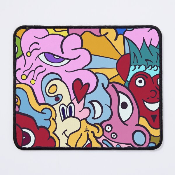 Item preview, Trippy love psychedelic art designed and sold by Cotchichi.