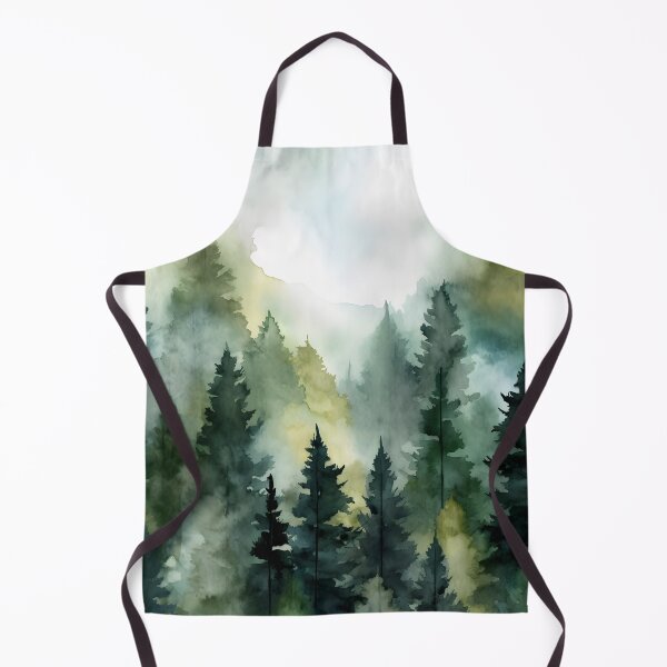 Item preview, Forest Misty Green Adventure Landscape designed and sold by trajeado14.