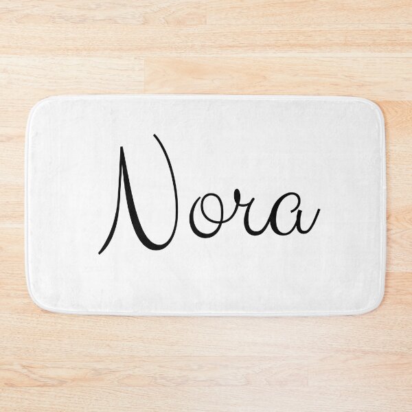 Item preview, Nora female women name written in nice simple font designed and sold by HaberkaDesign.
