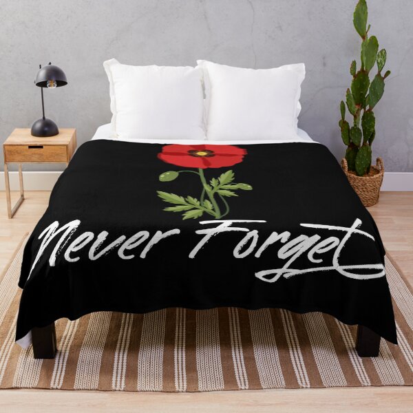 Item preview, Poppies of Remembrance,Never Forget Poppy designed and sold by i l u s ⭐⭐⭐⭐⭐ (150).