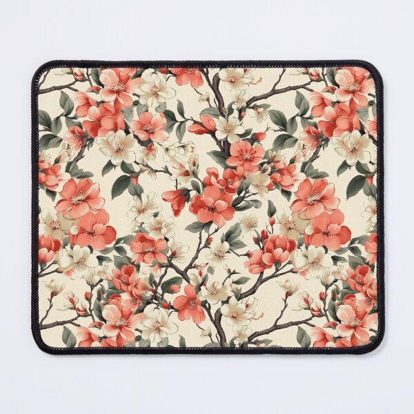 Item preview, Blossoms of Serenity: Vintage Japanese Cherry Blossom Print Design by Mila van Meer designed and sold by Mila van Meer.
