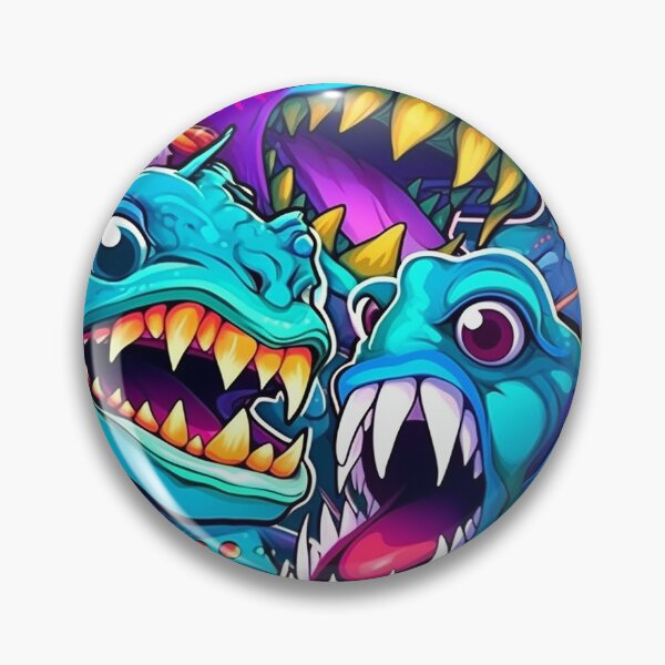 Artikelvorschau, Piranha Fish Doodle Pattern entworfen und verkauft von Desfix.