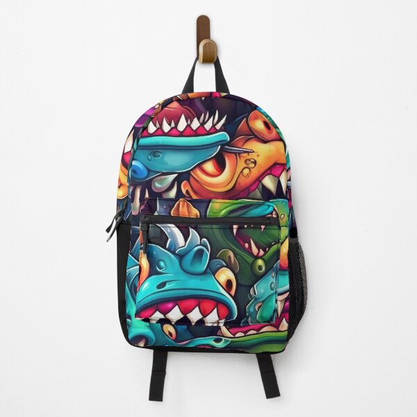 Item preview, Piranha Fish Doodle Pattern designed and sold by Desfix.