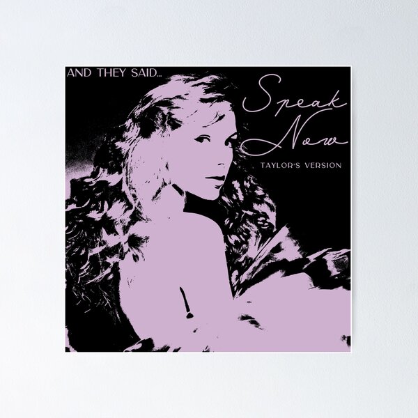 Item preview, they said Speak Now designed and sold by Lautaro B.