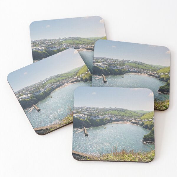 Item preview, Port Isaac Harbour Cornwall designed and sold by kathleenjean.