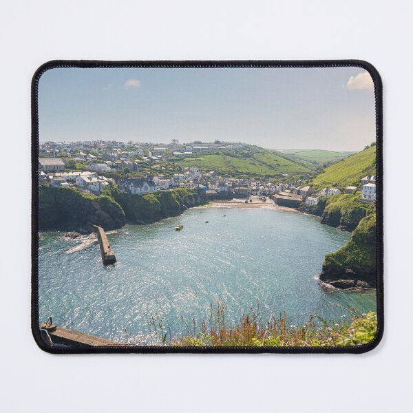 Item preview, Port Isaac Harbour Cornwall designed and sold by kathleenjean.